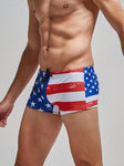 Raise the Flag Men's Boxer Brief Swimsuit - CLEARANCE