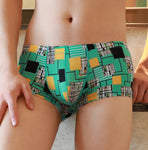 Dare to Stare at the Squares Men's Boxer Brief Underwear