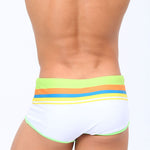 Retro Summer Booty Camp Men's Swim Brief
