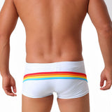 Come Where? Over the Rainbow Men's Swim Boxer Brief
