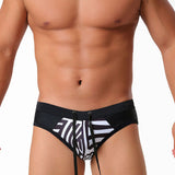 Nice & Tight Black & White Men's Swim Brief