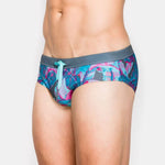 Pastel Paradise Men's Swim Brief