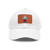 Happy Bulge Dad Hat with Leather Patch