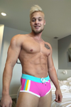 Pretty in Pink Pastels Men's Swim Boxer Brief