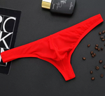 Red Hot Men's Thong Underwear