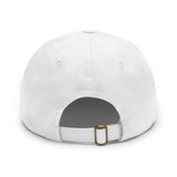 Happy Bulge Dad Hat with Leather Patch