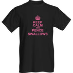 Keep Calm and Pence Swallows T-shirt - Happy Bulge Swim Co.