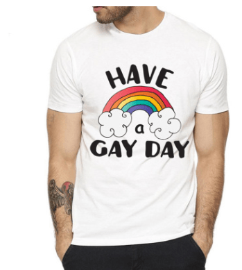 Have a Gay Day Unisex T-shirt - Happy Bulge Swim Co.